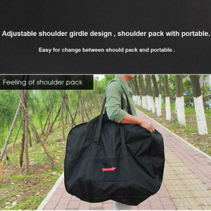 Selighting Borsa per Bicicletta Pieghevole Sacchetto Porta Bici Verde