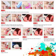 Carica l&#39;immagine nel visualizzatore di Gallery, Smalto Semipermanente per Unghie in Macaron Colores Gel UV LED 20pzs Colori...