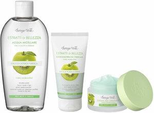 Bottega Verde - Set Completo Mela e Kiwi per Pelli Grasse e Miste:...