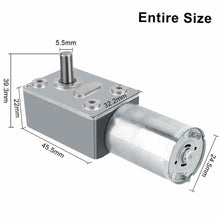 Carica l&#39;immagine nel visualizzatore di Gallery, Riduttore Reversibile Motore Elettrico Turbina ad Alta Coppia DC 12V, (6 RPM)