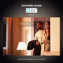 Carica l'immagine nel visualizzatore di Gallery, Philips Lighting Hue Kit con 1 Lampadina White Connessa, con Bluetooth, Luce Bia