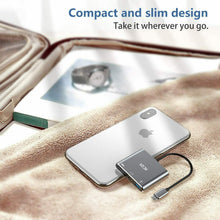 Carica l'immagine nel visualizzatore di Gallery, ICZI Adattatore USB C HDMI 4K, 3 in 1 Hub Type-C 2.0, 3.0 3 1