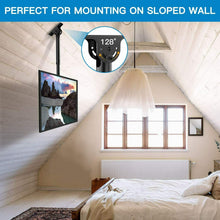 Carica l'immagine nel visualizzatore di Gallery, Staffa supporto TV da soffitto per Televisori LED LCD da 26" a 55", VESA 400x400