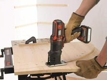 Carica l'immagine nel visualizzatore di Gallery, Testa per Utensile Multifunzione BLACK+DECKER mJS1-XJ Seghetto Alternativo nero