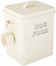 Carica l'immagine nel visualizzatore di Gallery, Lesser &amp; Pavey - Contenitore per Cibo per Cani Home Sweet Home, 20 cm, Panna