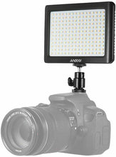 Carica l'immagine nel visualizzatore di Gallery, Luce fotografica 192 LED per fotocamera DSLR, Illuminazione dimmerabile batterie