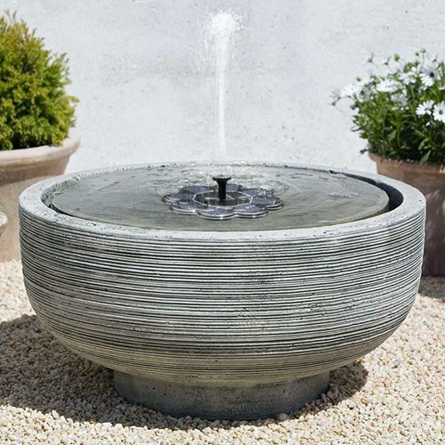 2019 TekHome Fontana D’acqua Solare, per Il Bagno Degli Uccelli,...