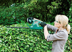 Tagliasiepi elettrico per giardinaggio da 420W lama da 45cm, Bosch