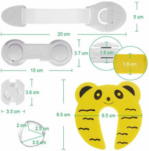 Carica l&#39;immagine nel visualizzatore di Gallery, Kit completo di sicurezza per bambini, Chiusure cassetti, Paraspigoli, Tappi