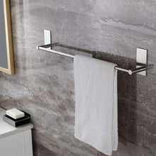 Carica l'immagine nel visualizzatore di Gallery, ZUNTO Bagno Adesivo Porta Salviette Acciaio Inox Portasciugamani 40cm
