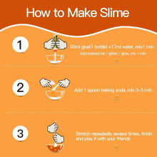 Carica l&#39;immagine nel visualizzatore di Gallery, Luclay Slime Making Kit Set di Giochi Completi in Fabbrica Fai-da-Te...