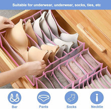 Carica l'immagine nel visualizzatore di Gallery, Cassetto Organizer per Biancheria Intima, Jolintek Set di 3 Organizzatore...