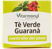 Carica l&#39;immagine nel visualizzatore di Gallery, 45 x Capsule di integratore di Tè verde e Guaranà, Vitarmonyl Controllo del peso