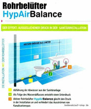 Carica l'immagine nel visualizzatore di Gallery, Valvola di aerazione per impianti sanitari/di scarico, Hyp Air Balance, 30-63 mm