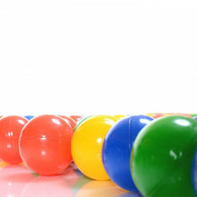 Carica l'immagine nel visualizzatore di Gallery, 100 palline colorate in plastica, diametro di 6 cm per Piscine Giocattolo