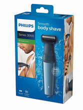 Carica l'immagine nel visualizzatore di Gallery, Philips, Serie Bodygroom 3000 rasoio per corpo delicato sulla pelle, BG3015/15