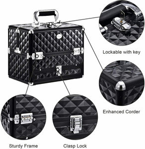 Joligrace Valigetta Trucchi Beauty Case Valigia ValigettaTrucco Larga...