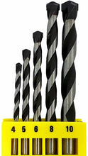 Carica l'immagine nel visualizzatore di Gallery, Punte per trapano da muro mattoni e cemento, 4 5 6 8 10 mm SDX Fischer 536606