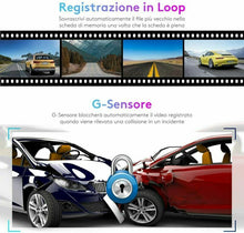 Carica l&#39;immagine nel visualizzatore di Gallery, Dash Cam Specchietto ThiEYE Carview2 10&quot; Touchscreen Telecamera per Auto...
