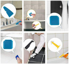 Carica l'immagine nel visualizzatore di Gallery, Kit completo per applicazione e rimozione silicone per fughe e bagno, 8 pezzi