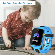 Carica l'immagine nel visualizzatore di Gallery, Smartwatch Bambini - Telefono per con SOS 14 Giochi Blu