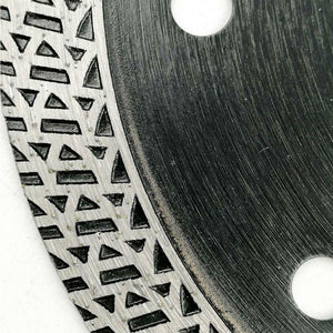 SHDIATOOL Disco Diamantato 115mm con Mesh Turbo per Porcellana 115mm, Nero