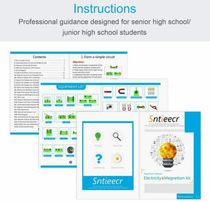 Sntieecr Kit di del Circuito Elettrico Fisica STEM, Scienza Educativo...