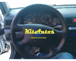 Kit di rinnovo per la Restaurazione di Volanti in Pelle e Plastica, Nero