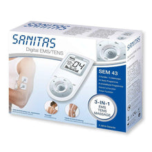 Carica l&#39;immagine nel visualizzatore di Gallery, Elettrostimolatore muscolare e nervoso digitale - Sanitas SEM 43 66130