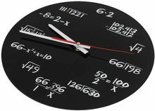Carica l'immagine nel visualizzatore di Gallery, Orologio da Parete Acrilico Matematico Design Moderno Accessori per la casa...