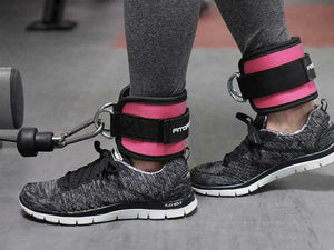 FITGRIFF - Cavigliere fitness imbottite per trazioni (2 pezzi) - donne e...