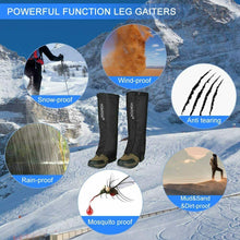 Carica l&#39;immagine nel visualizzatore di Gallery, Ghette Impermeabili da Neve, Trekking Campeggio, Escursione e attività Outdoor L