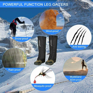 Ghette Impermeabili da Neve, Trekking Campeggio, Escursione e attività Outdoor L