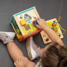 Carica l'immagine nel visualizzatore di Gallery, TOP BRIGHT Cubo Multiattività Legno 5 in 1 – Interattivo - Giochi...
