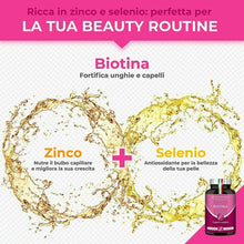 Carica l&#39;immagine nel visualizzatore di Gallery, Biotina Nutrimea Trattamento 4 Mesi | 120 capsule | Zinco Selenio Vitamina It