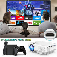 Carica l&#39;immagine nel visualizzatore di Gallery, Proiettore, Mini Proiettore Wifi, Portatile Wireless 5500 Lumen...