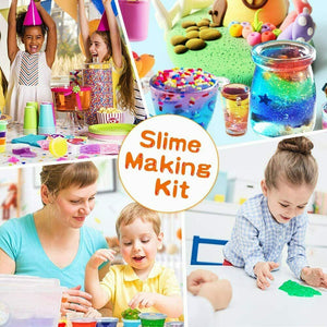 Luclay Slime Making Kit Set di Giochi Completi in Fabbrica Fai-da-Te...