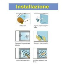 Carica l&#39;immagine nel visualizzatore di Gallery, RH Art Pellicola Frosted per Vetri Finestre Oscurante Elettrostatica Privacy...