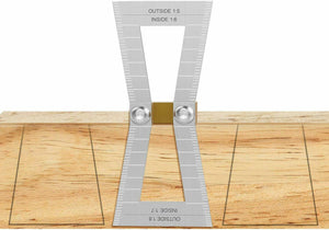 Housolution Coda di Rondine Coda di Rondine Legno con Angolo 1: 5, 1:6, 1:7, 1:8