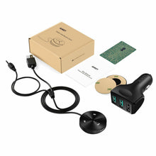 Carica l'immagine nel visualizzatore di Gallery, Ricevitore bluetooth 4.1 per Auto, Adattatore con Caricatore USB a 3 porte