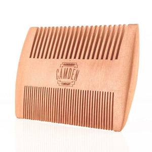 Pettine per la barba ultraleggero di Camden Barbershop Company * in legno...