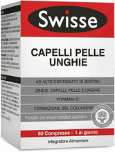 Carica l&#39;immagine nel visualizzatore di Gallery, Swisse Integratore Capelli Pelle Unghie, Alimentare con Biotina,...