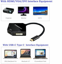 Carica l'immagine nel visualizzatore di Gallery, cabledeconn adattatore multiporta, da USB-C 3.1 di tipo C (compatibile con...