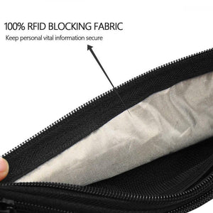 RYACO Cintura Portasoldi Nascosta RFID, Marsupio da Viaggio Invisibile per...