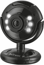 Carica l&#39;immagine nel visualizzatore di Gallery, Webcam per PC da 1.3 Megapixel Trust SpotLight Pro Luci LED Integrate Microfono
