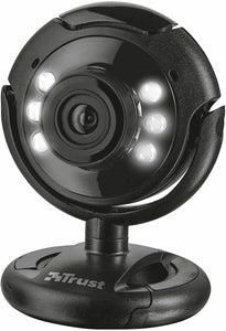 Webcam per PC da 1.3 Megapixel Trust SpotLight Pro Luci LED Integrate Microfono