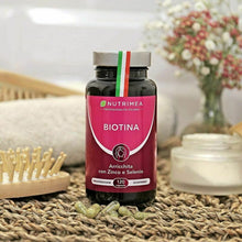 Carica l&#39;immagine nel visualizzatore di Gallery, Biotina Nutrimea Trattamento 4 Mesi | 120 capsule | Zinco Selenio Vitamina It