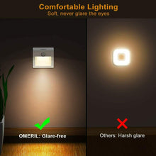 Carica l'immagine nel visualizzatore di Gallery, Luce notturna a LED Senza Fili + rilevatore di movimento e sensore di luminosità