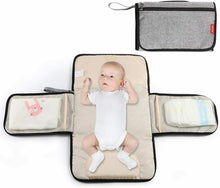 Carica l'immagine nel visualizzatore di Gallery, Fasciatoio Portatile, Borsa da viaggio cambio pannolino, Impermeabile