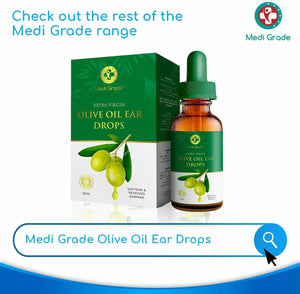 Medi Grade Kit Siringa Pulisci Orecchie – Siringa per Tappi Orecchie con 3 Punte